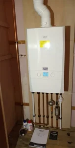 Completed boiler upgrade